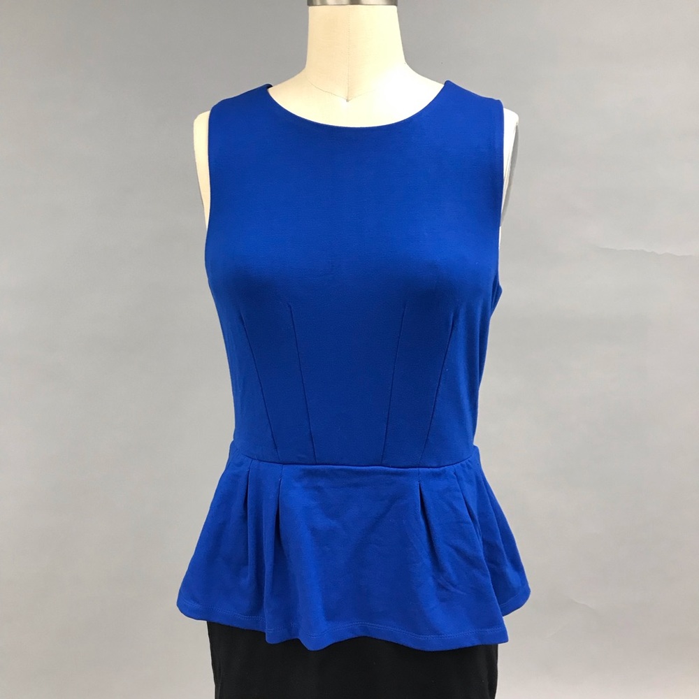 NWT Tart color block peplum dress